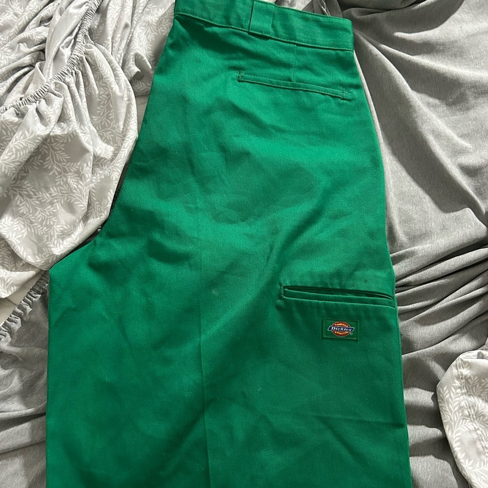 Dickies Men's Vibrant Green Chinos